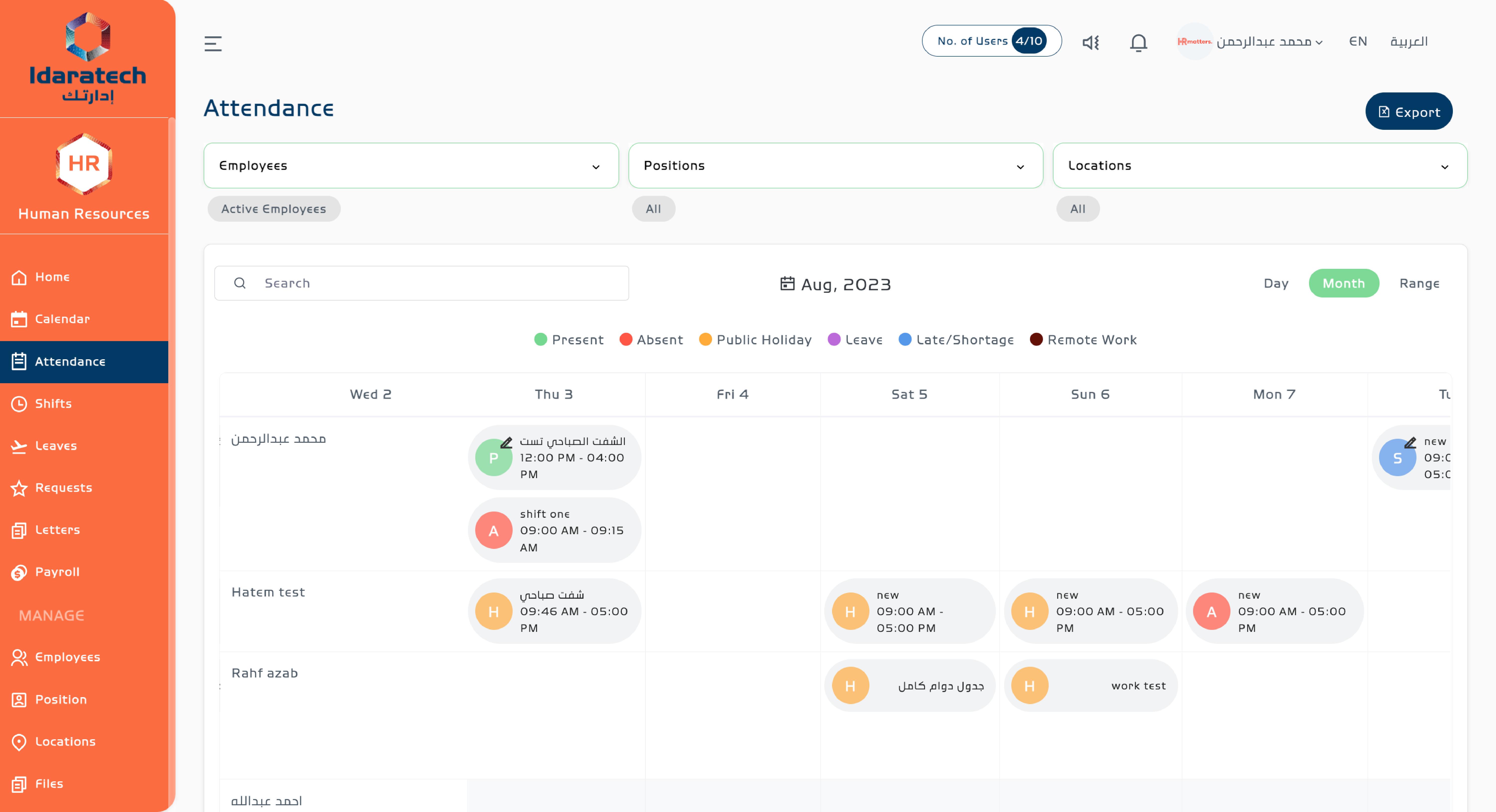 scheduling-dashboard